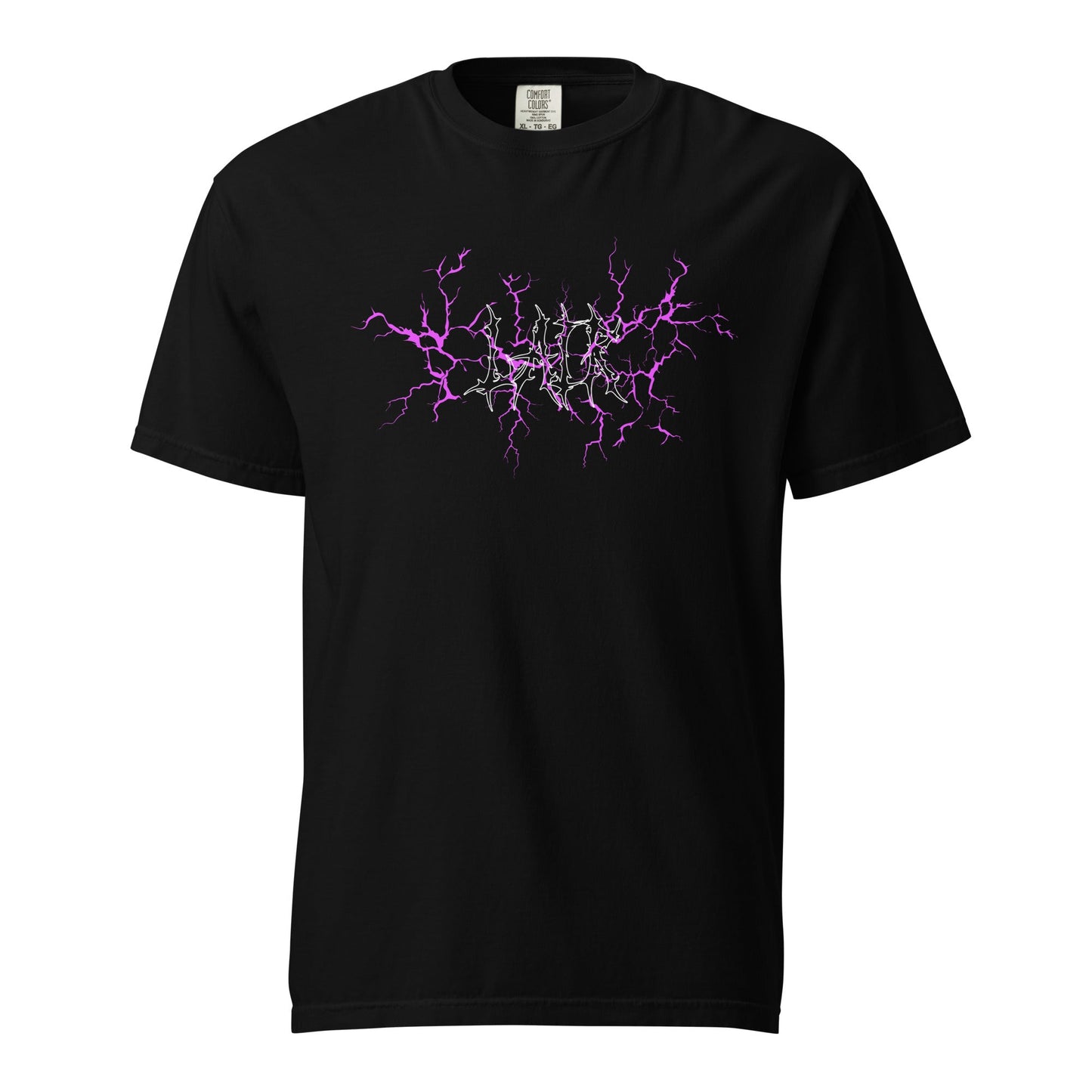 Lair T-shirt with unique front design and label on back, made of garment-dyed, 100% ring-spun cotton.