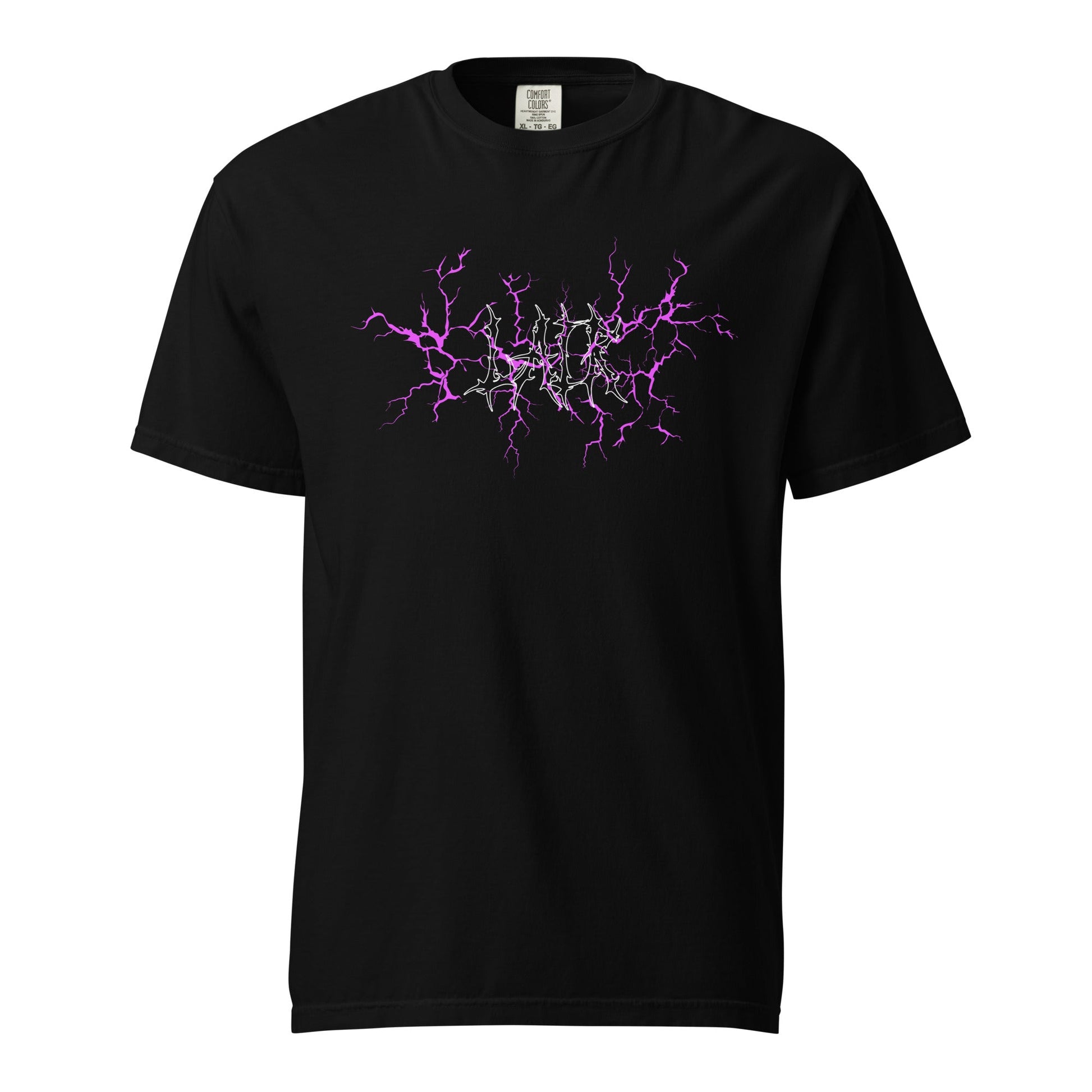 Lair T-shirt with unique front design and label on back, made of garment-dyed, 100% ring-spun cotton.
