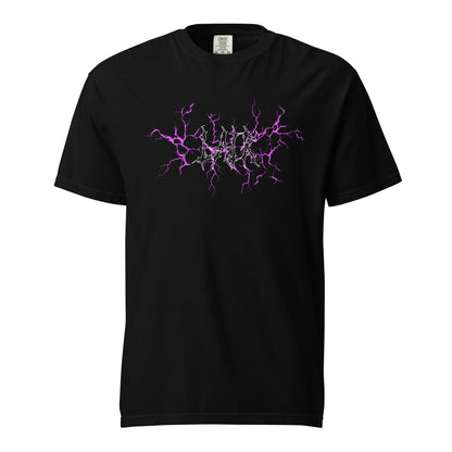 Lair T-shirt with unique front design and label on back, made of garment-dyed, 100% ring-spun cotton.